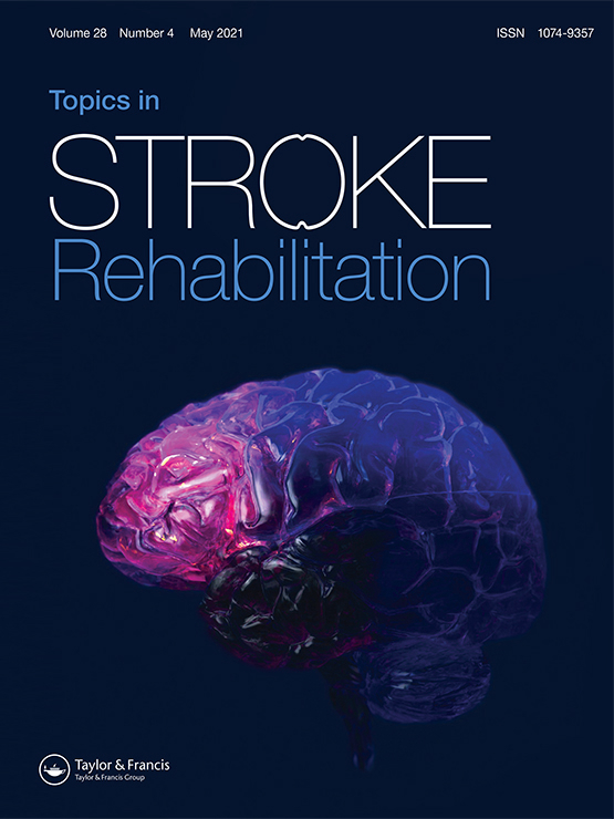 Cover image of Topics in Stroke Rehabilitation