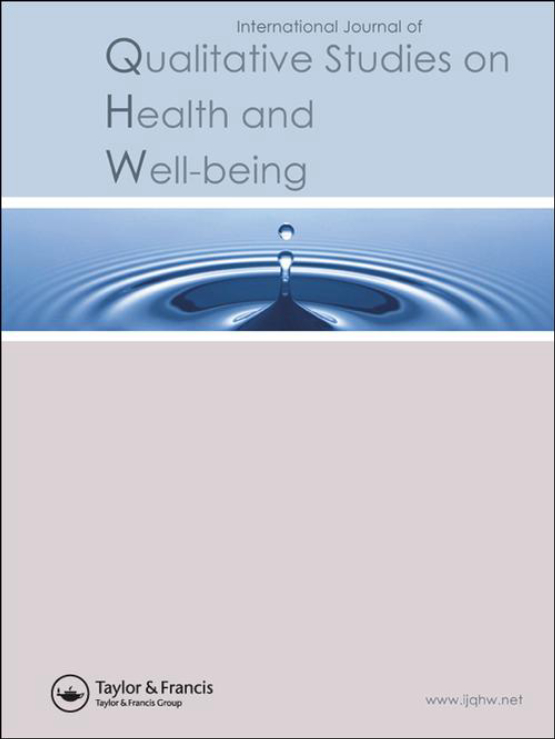 Cover image of International Journal of Qualitative Studies on Health and Well-being