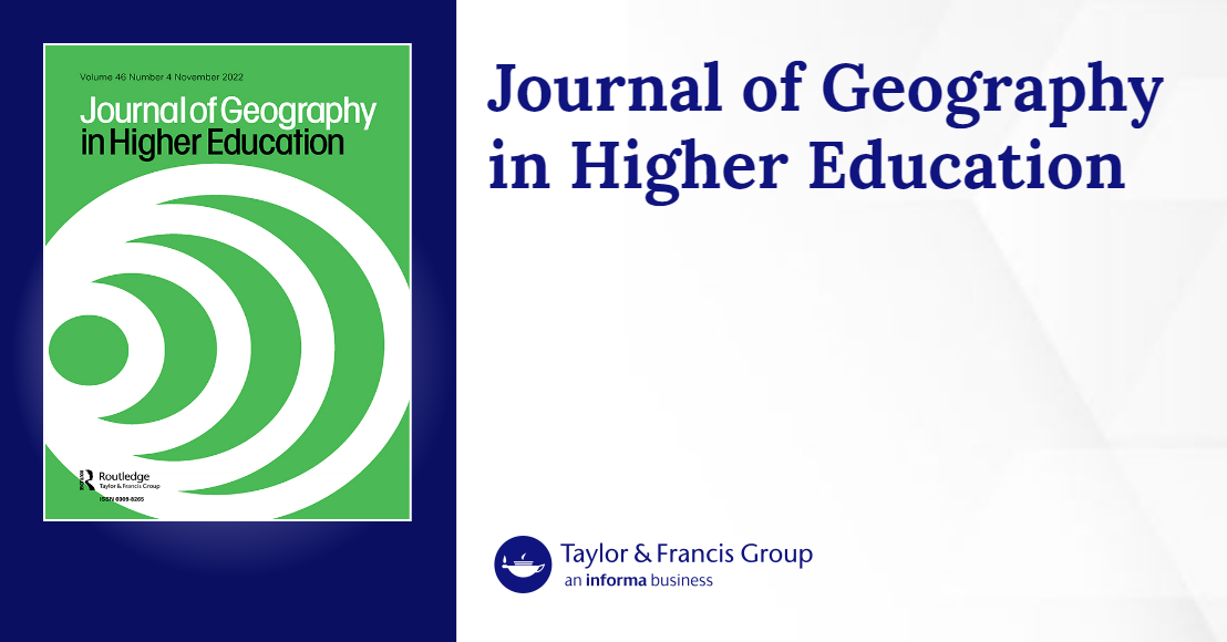 journal of geography in higher education
