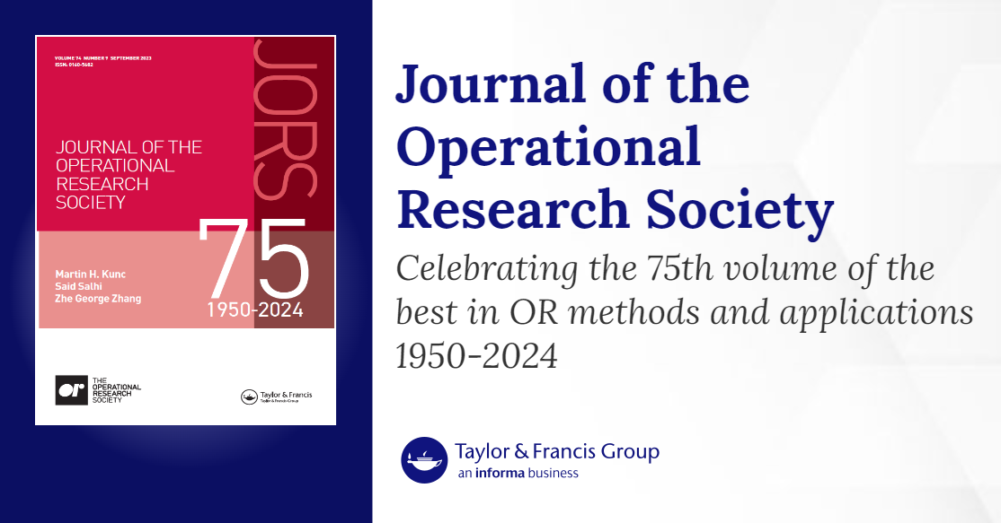 Full article: Operational Research: methods and applications